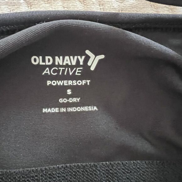 Old Navy Active Jumpsuit Womens Small Black Powersoft Go-Dry Workout Athletic - Picture 7 of 12